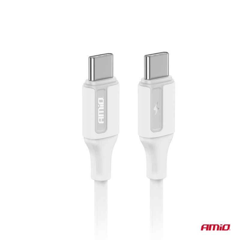 Cablu de încărcare USB-C - USB-C 60W 100cm FullLINK AMIO-03920