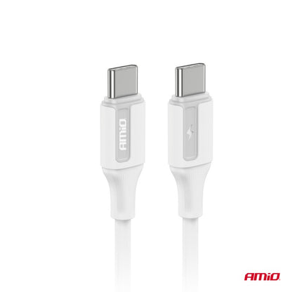 Cablu de încărcare USB-C - USB-C 60W 100cm FullLINK AMIO-03920