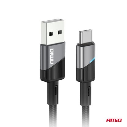 Cablu de încărcare USB-A - USB-C 3A 200cm FullLINK AMIO-03924