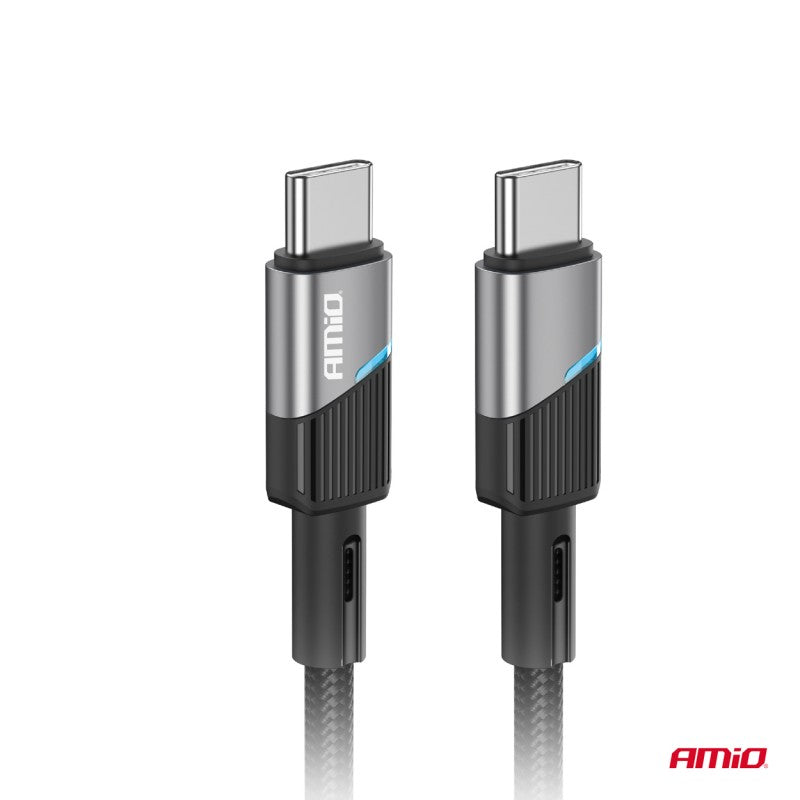 Cablu de încărcare USB-C - USB-C 60W 100cm FullLINK AMIO-03926