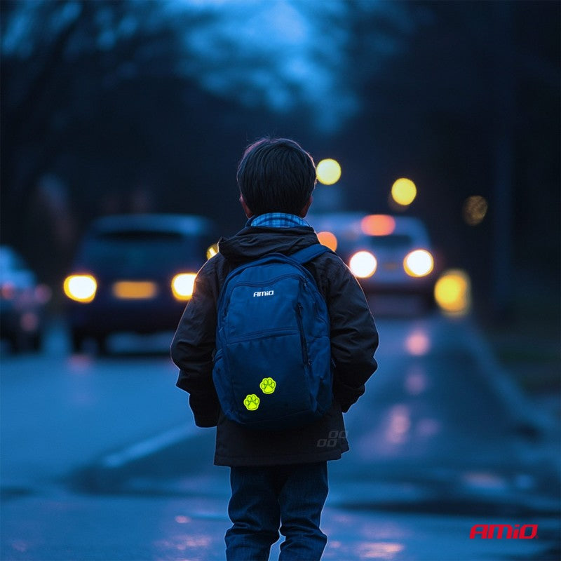 Autocolante de avertizare fluorescente, reflectorizante pentru copii