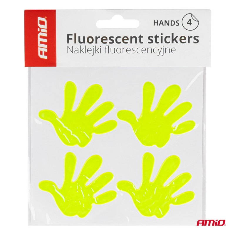 Set autocolante fluorescente HANDS AMIO-03942