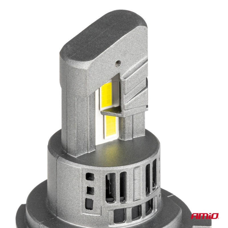 Set becuri LED seria X5 WINGER H4 6000K max 44W AMIO-03945