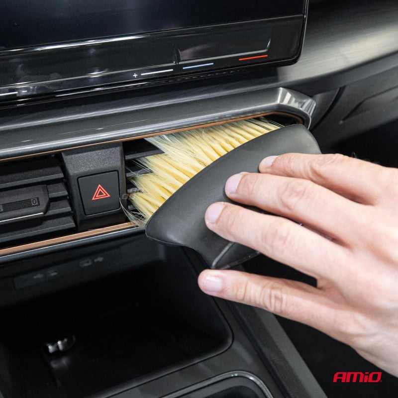 Perie de detaliu auto, perie de curatare interior auto AMIO-03978