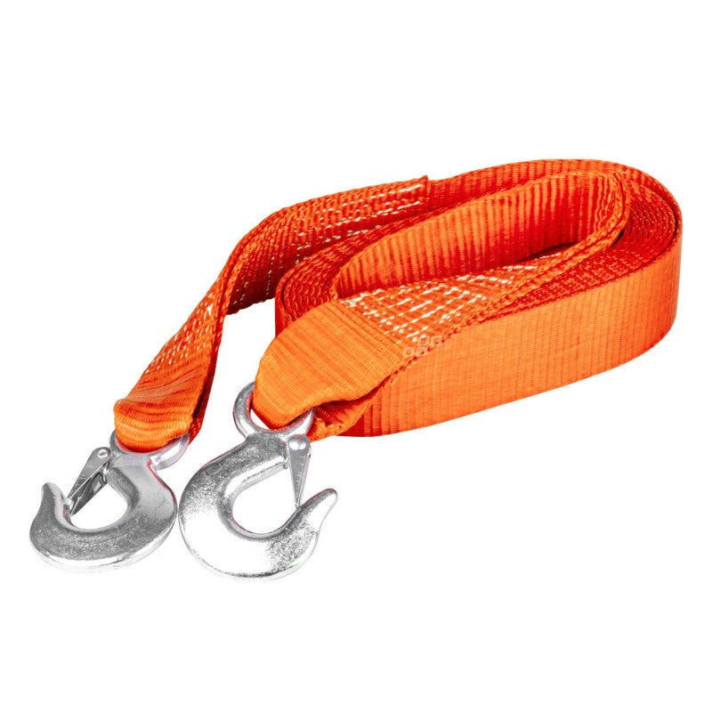 Chinga de remorcare 7000 kg 60 mm 5 m cârlig + cârlig AMIO-03991