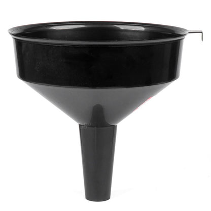 Pâlnie universală din plastic negru pentru combustibil, apă lichidă, 30 cm AMIO-04047