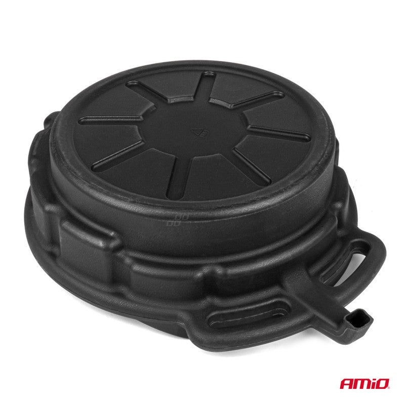 Bol cu pâlnie pentru scurgerea uleiului, lichidelor, scurgător 16L 56cm AMIO-04053