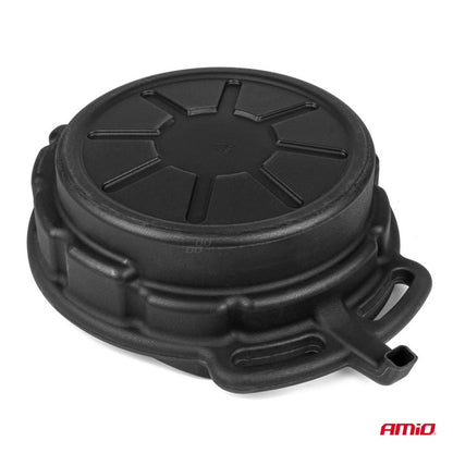 Bol cu pâlnie pentru scurgerea uleiului, lichidelor, scurgător 16L 56cm AMIO-04053