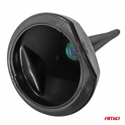 Pâlnie universală din plastic, înclinată, pentru combustibil lichid, benzină, 14 cm AMIO-04054