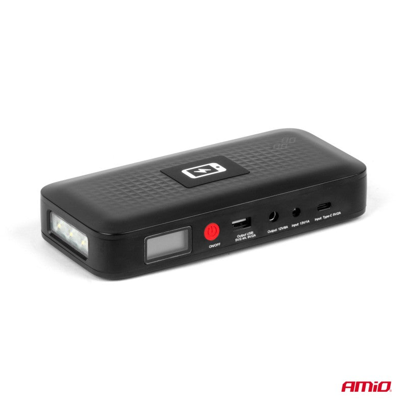 Dispozitiv de pornire rapidă, baterie externă 12V 12Ah 800A AMIO-04055