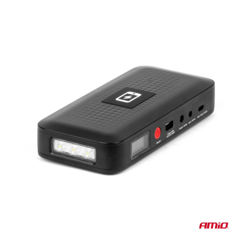 Dispozitiv de pornire rapidă, baterie externă 12V 12Ah 800A AMIO-04055