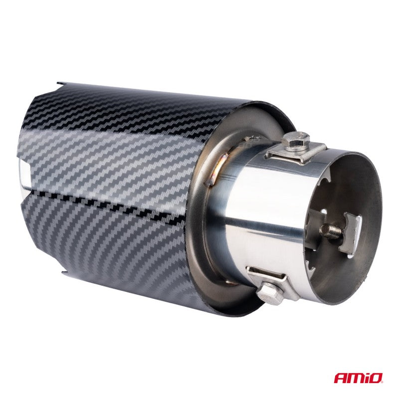 Ornament toba esapament oțel inoxidabil carbon AMIO-04065