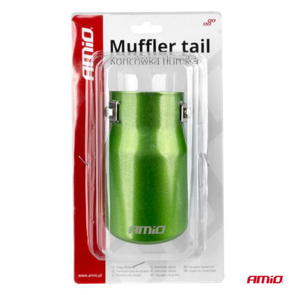 Ornament topa esapament din oțel inoxidabil verde AMIO-04071