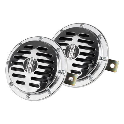 Claxon cromat 125 mm 12V AMIO-04074