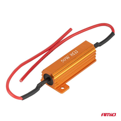 Rezistor releu LED Canbus 8Ω 50W AMIO-04095