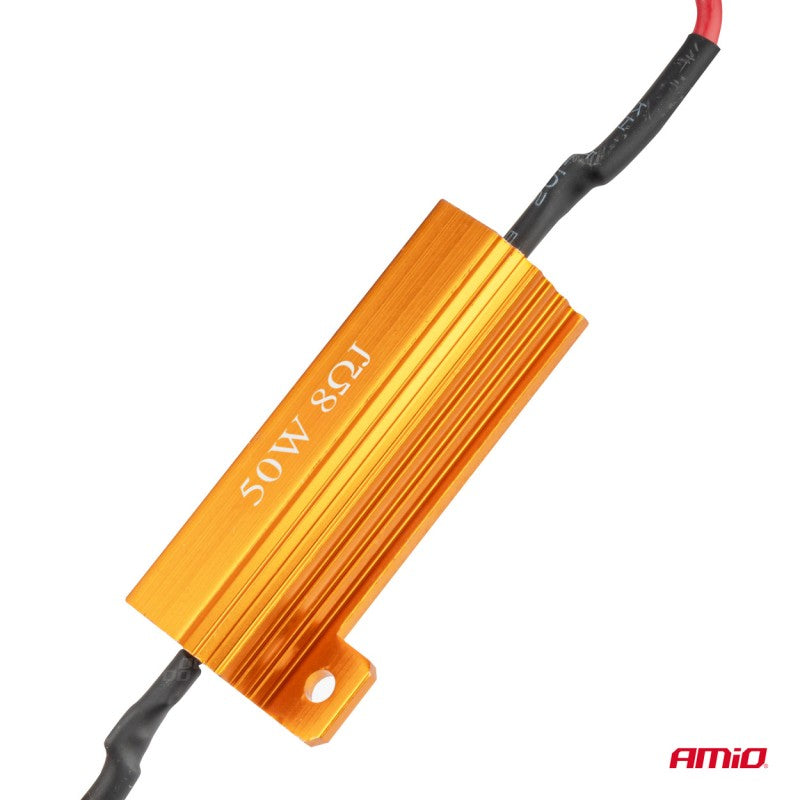 Rezistor releu LED Canbus 8Ω 50W AMIO-04095