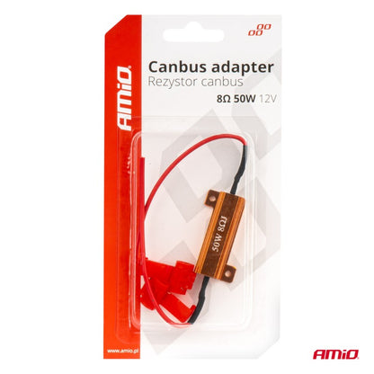 Rezistor releu LED Canbus 8Ω 50W AMIO-04095