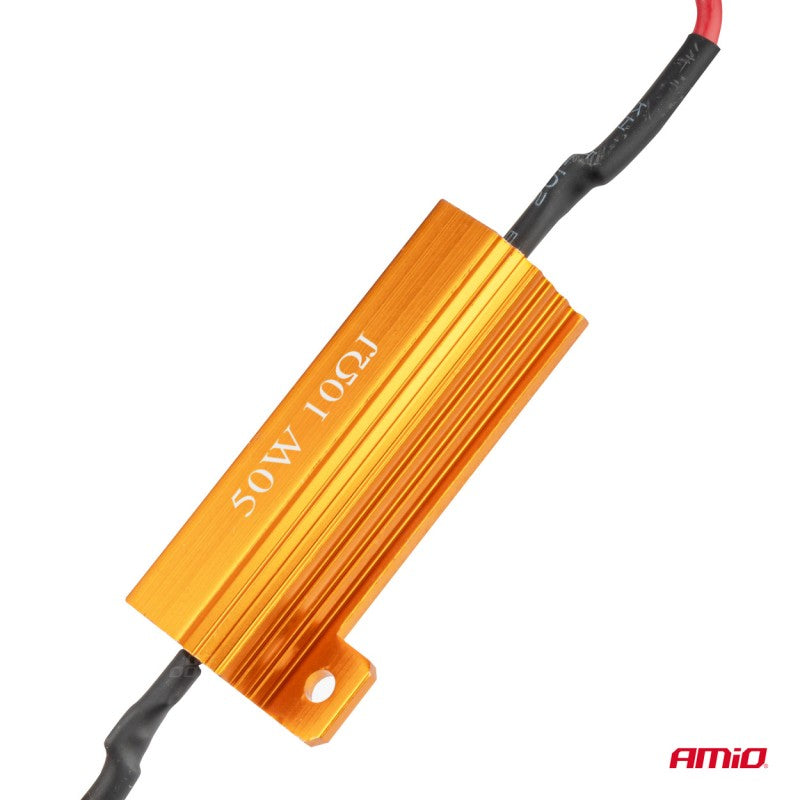 Rezistor releu LED Canbus 10Ω 50W AMIO-04096