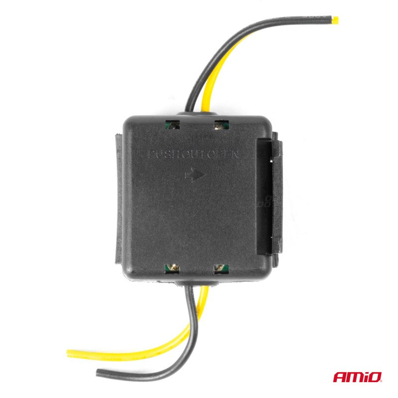 Filtru auto anti-interferente cu siguranta din sticla 12V AMIO-04099