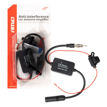 Amplificator antenă auto anti-interferențe 12V AMIO-04133