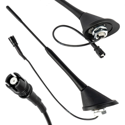 Antenă auto universală, catarg tip bip cu amplificator RAKU-2 ANT10 AMIO-04154