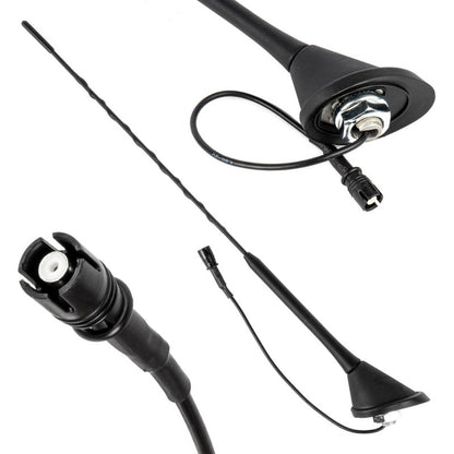 Antenă auto universală, catarg tip bip cu amplificator RAKU-2 ANT11 AMIO-04155
