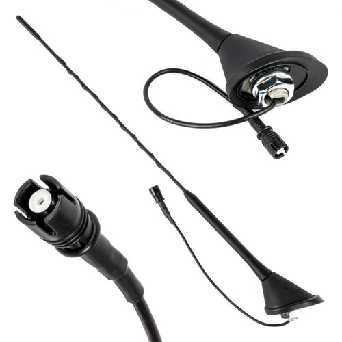 Antenă auto universală, catarg tip bip cu amplificator RAKU-2 ANT11 AMIO-04155
