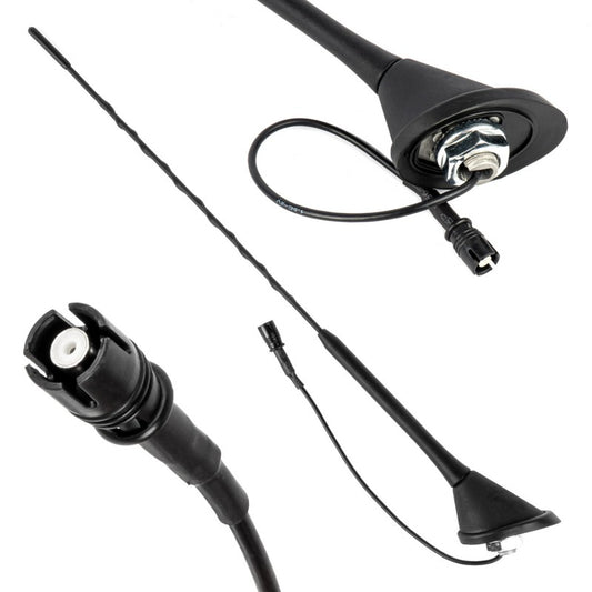 Antenă auto universală, catarg tip bip cu amplificator RAKU-2 ANT11 AMIO-04155