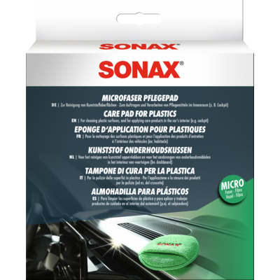 SONAX MIKROSZÁLAS PÁRNÁT MŰANYAG ÁPOLÁSHOZ