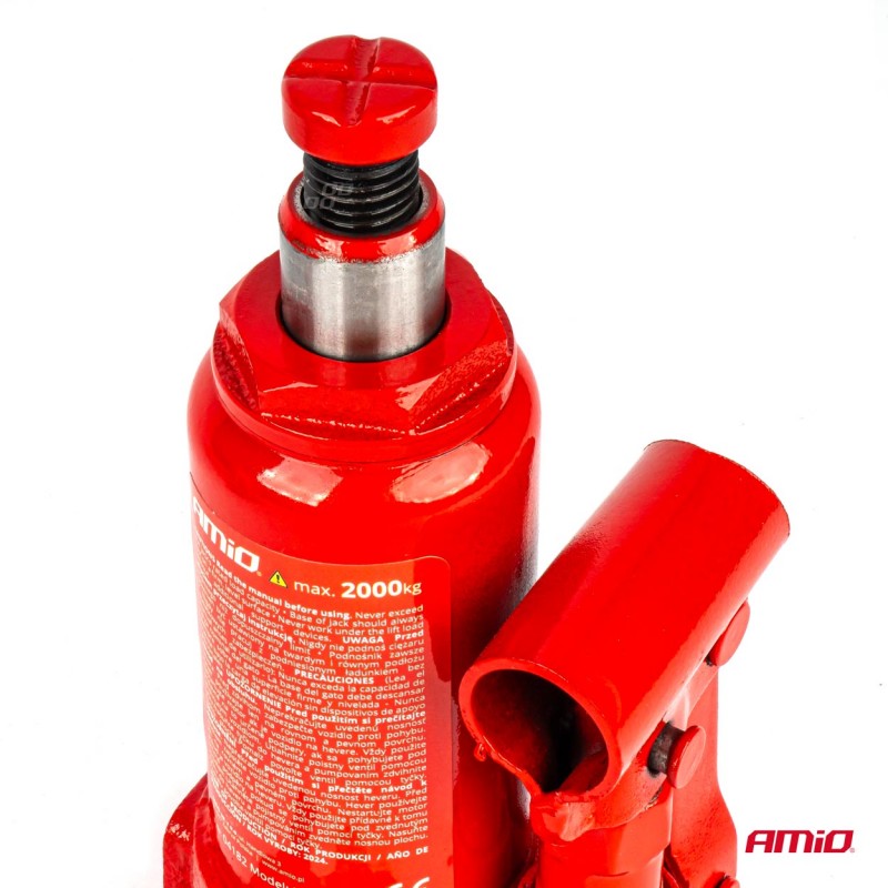 Cric hidraulic  vertical 2T cutie PVC AMIO-04182