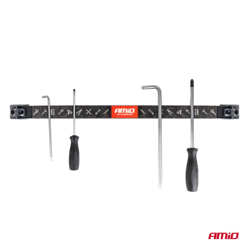 Set suporturi pentru scule benzi magnetice 1x20cm 1x30,5cm 1x46cm AMIO-04263