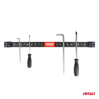 Set suporturi pentru scule benzi magnetice 1x20cm 1x30,5cm 1x46cm AMIO-04263