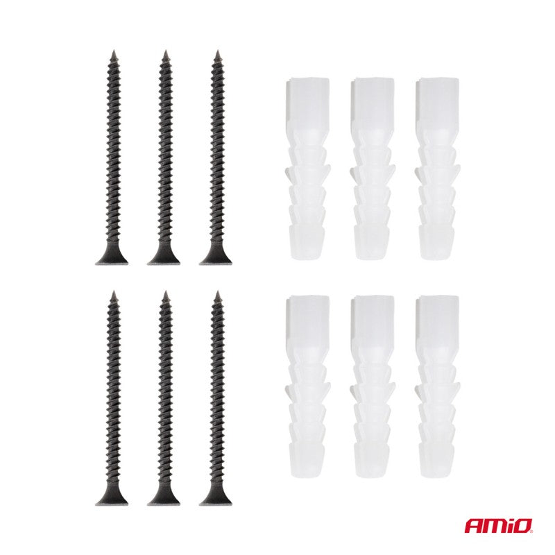 Set suporturi pentru scule benzi magnetice 1x20cm 1x30,5cm 1x46cm AMIO-04263