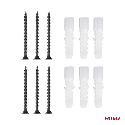 Set suporturi pentru scule benzi magnetice 1x20cm 1x30,5cm 1x46cm AMIO-04263