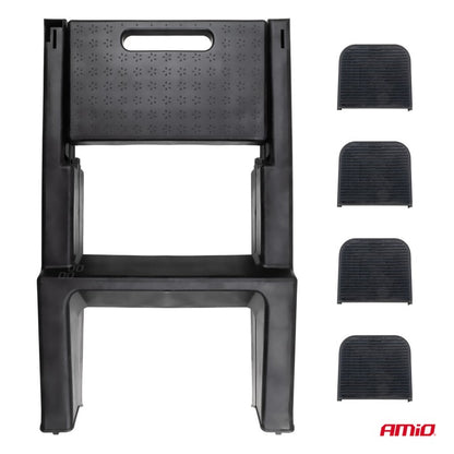 Scaun pliabil tip scară 51,5 cm 150 kg AMIO-04267