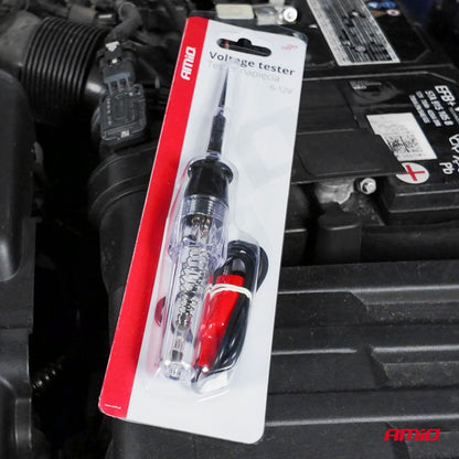 Tester voltaj metal Aligator Clip 6-12V AMIO-04272