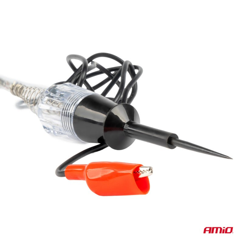 Tester voltaj metal Aligator Clip 6-12V AMIO-04272