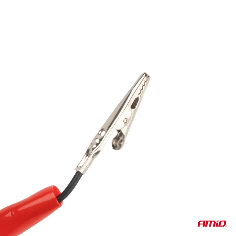 Tester voltaj metal Aligator Clip 6-12V AMIO-04272