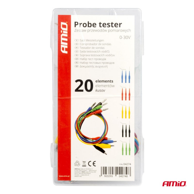 Set cabluri de masura 20 buc. AMIO-04274