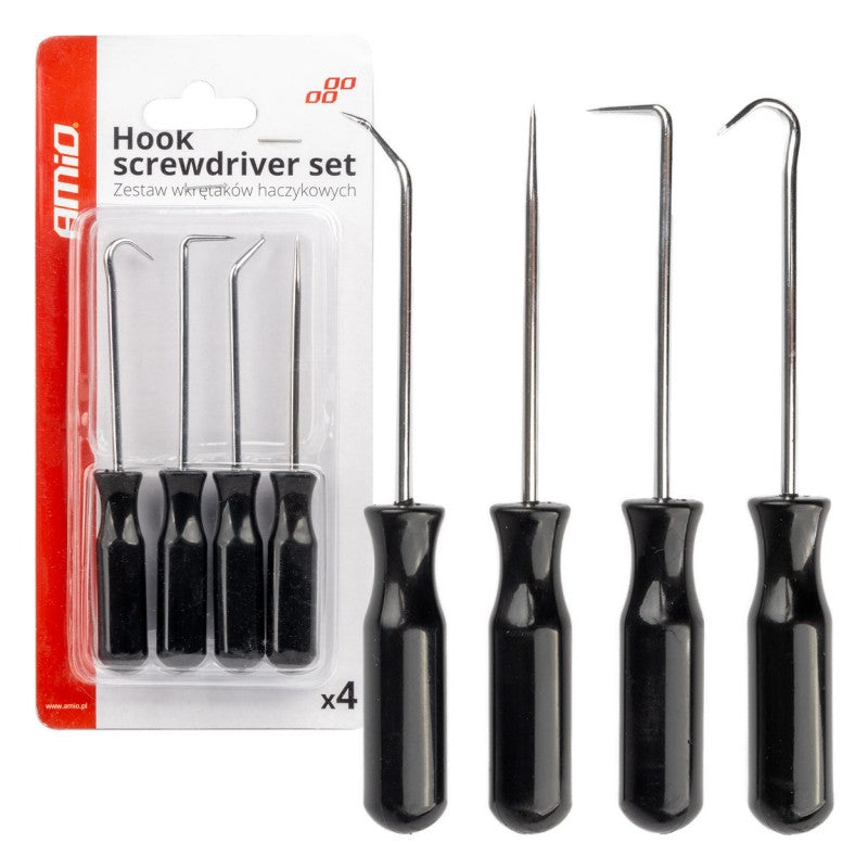 Set surubelnite cu cârlig4 buc. AMIO-04281