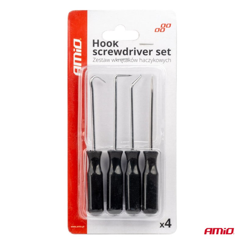 Set surubelnite cu cârlig4 buc. AMIO-04281