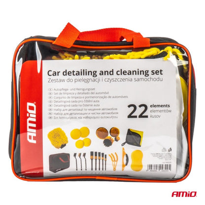 Set de curățare și detailing auto AMIO-04329