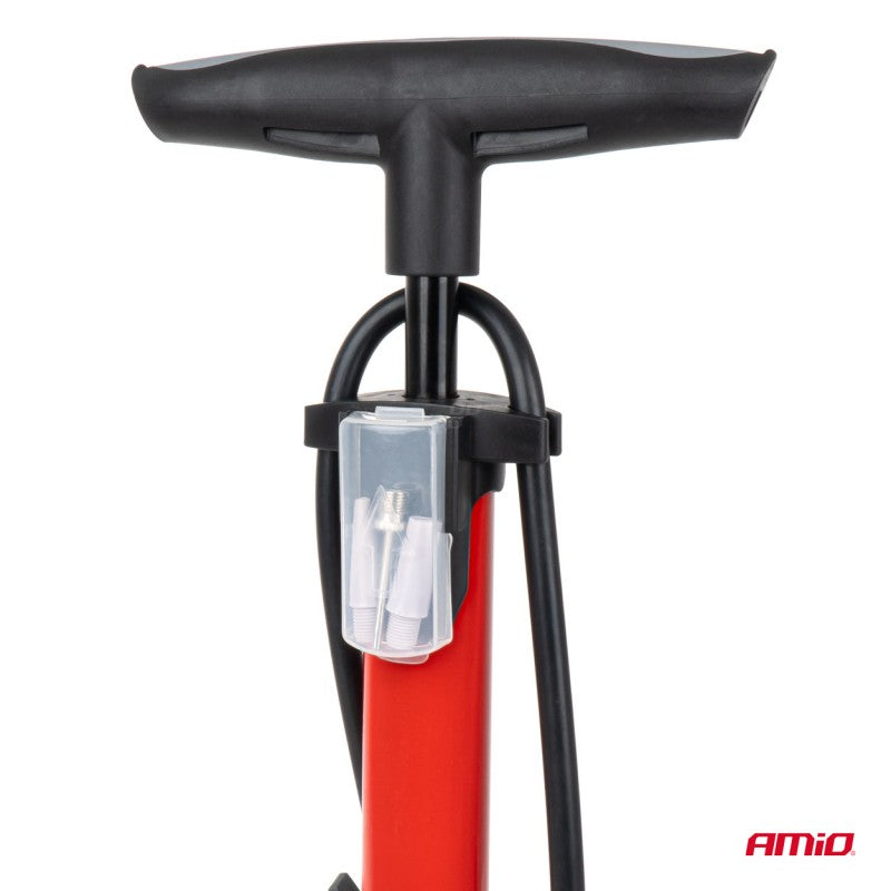 Pompa manuala metalica cu manometru MINI PU08 AMIO-04343