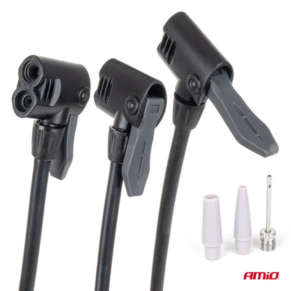 Pompa manuala metalica cu manometru MINI PU08 AMIO-04343