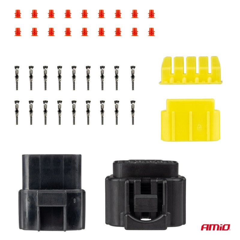 Set conector electric impermeabil 10 PIN 2.2mm AMIO-04351