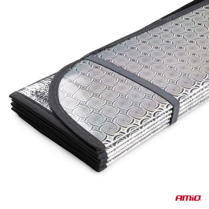 Parasolar pliabil laser 145x70cm AMIO-04374