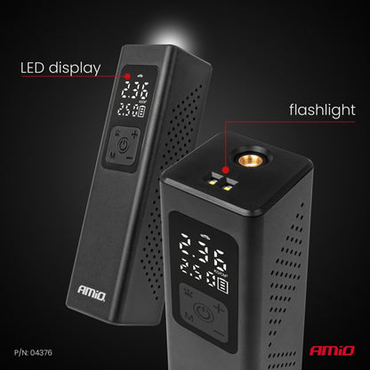 Compresor auto cu afișaj LED 12V 100W AMIO-04376