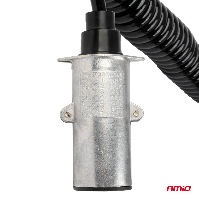 Cablu cu arc TIR 2x 7 PIN tip N 5m 24V AMIO-04379