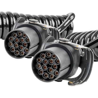Cablu cu arc TIR 2x 15 PIN 5m 24V AMIO-04382