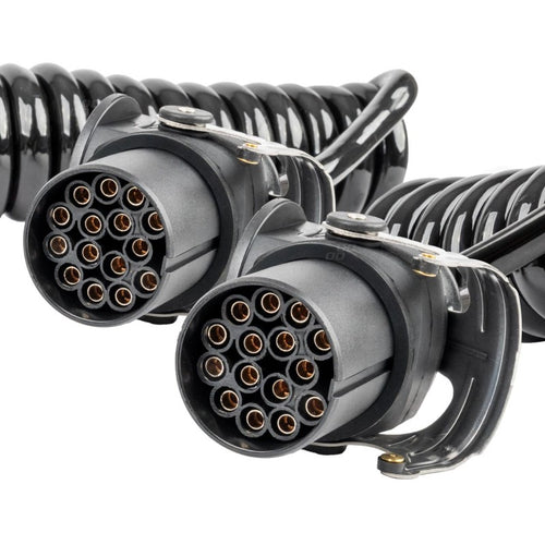 Cablu cu arc TIR 2x 15 PIN 5m 24V AMIO-04382